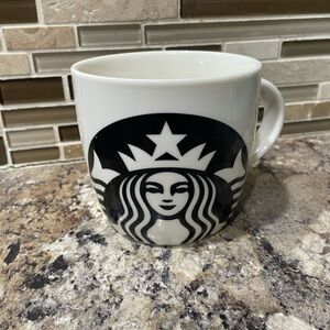 Starbucks Black and White Coffee Mug